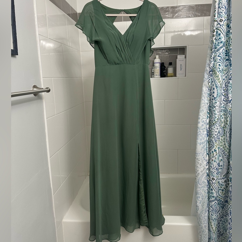 Eucalyptus Azazie Rylee dress